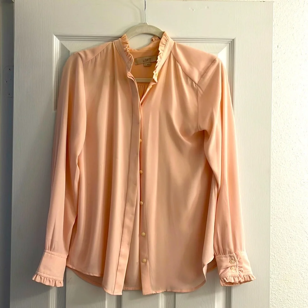 Loft Ruffle shirt - Picture 1 of 3